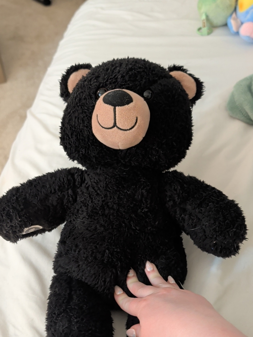 Build A Bear Black Bear Plush